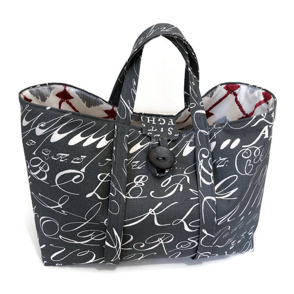 Gray Large Tote
