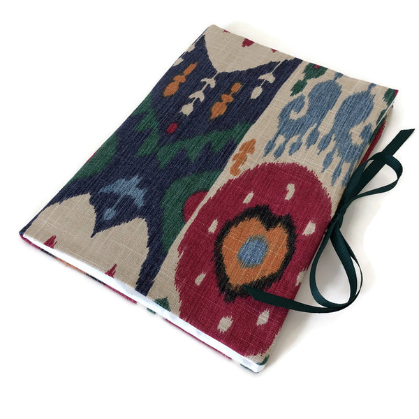 Combination DPN and Circular Needle Case Linen Ikat