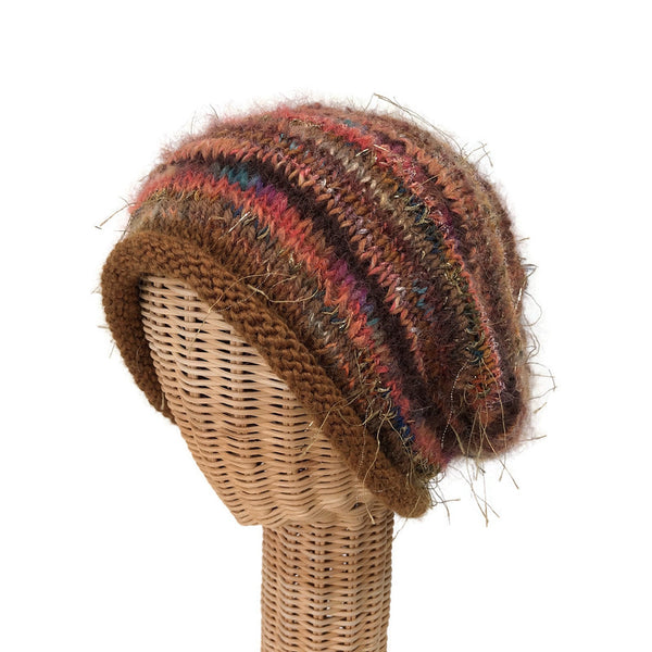 Brown Slouchy Hat