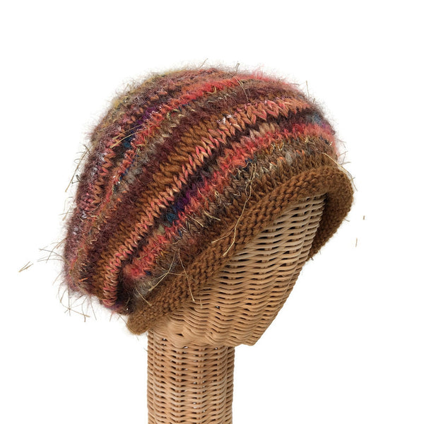 Brown Slouchy Hat