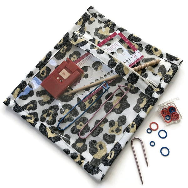 Accessory Bag Faux Animal Print