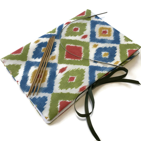 Combination DPN and Circular Needle Case Diamond Motif