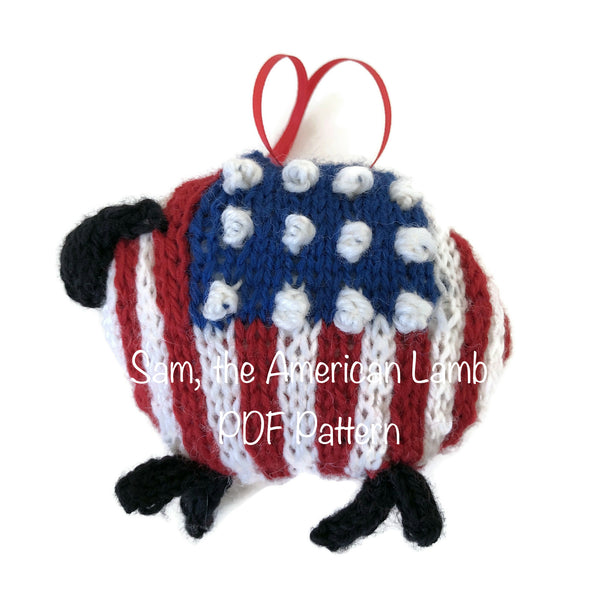 PDF Sheep Pattern "Sam, the American Lamb"