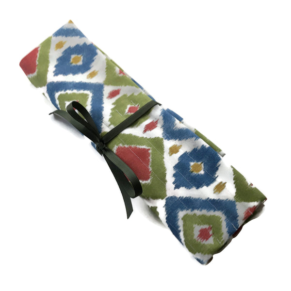 Straight Knitting Needle Roll Up Case New York City Icons