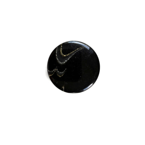 Black and Metallic Buttons