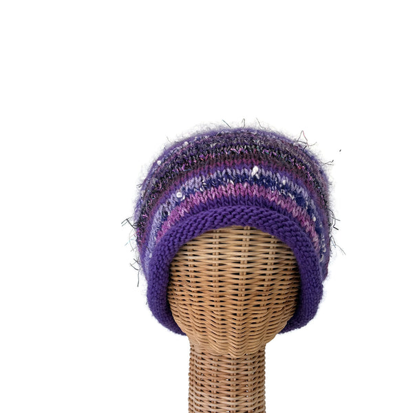 Purple Slouchy Hat