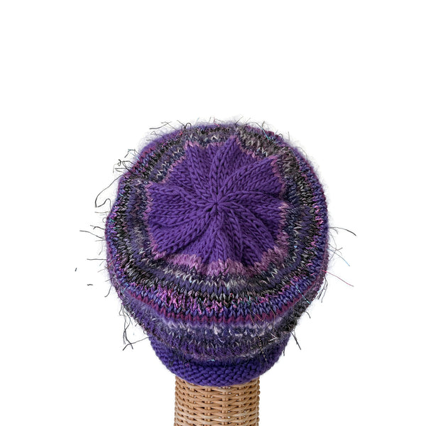 Purple Slouchy Hat