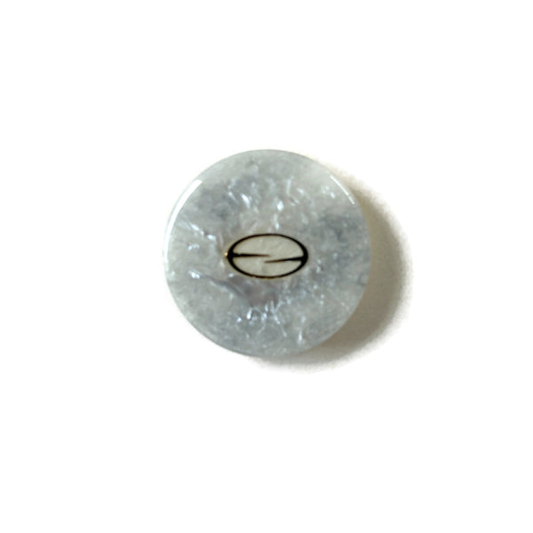 Gray Buttons with Gold Metallic Accents