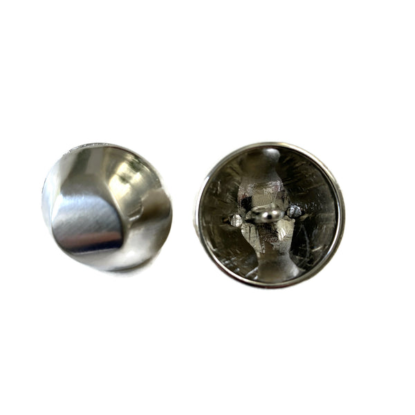 Metal Buttons Cowbell Shape