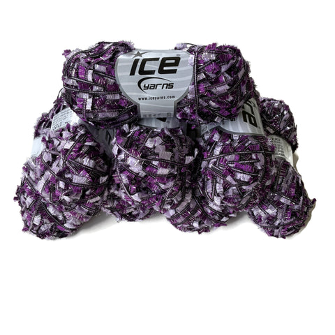 ICE Yarns QUINTE Purple Lilac Silver