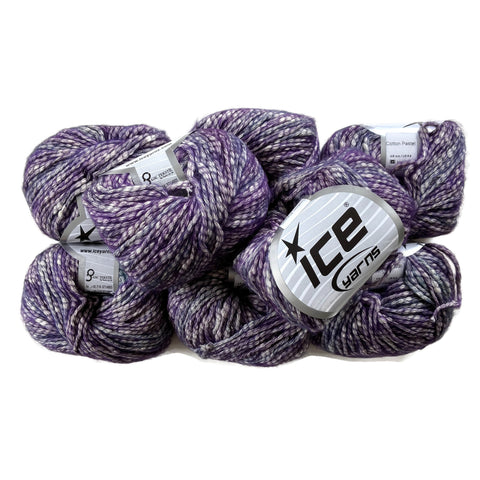 Cotton Pastel by ICE Yarns Purple Cream
