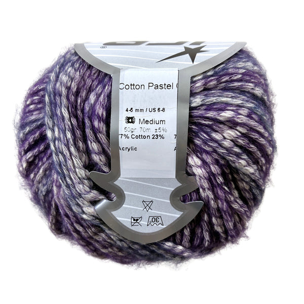 Cotton Pastel by ICE Yarns Purple Cream