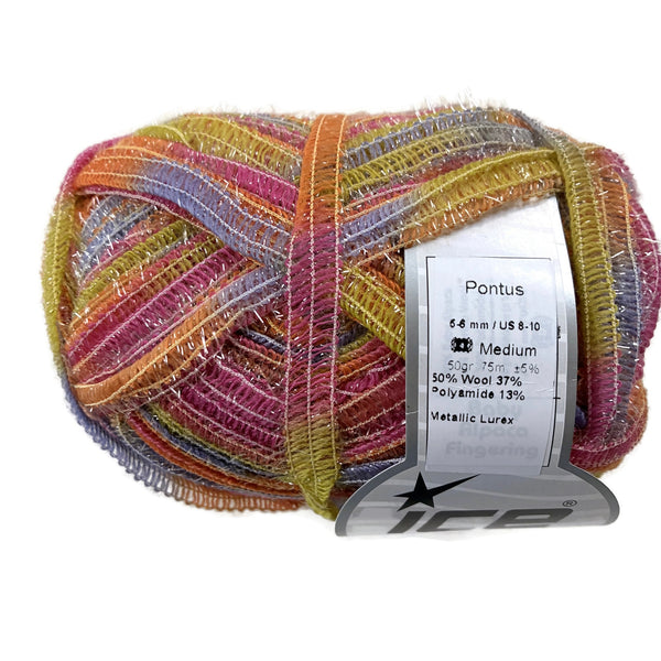 ICE Yarns Pontus Ladder Ribbon Yarn