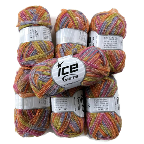 ICE Yarns Pontus Ladder Ribbon Yarn