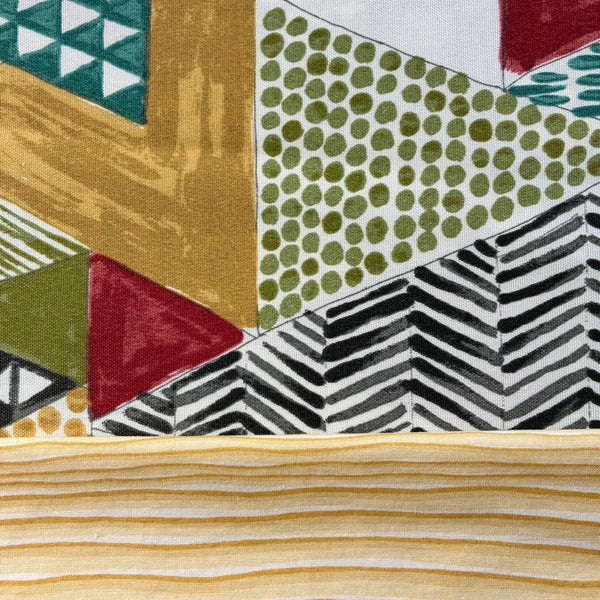 Large Knitting Bag Red and White Stripe