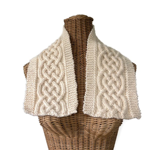 Celtic Cable Scarf