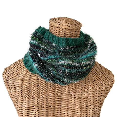 FUSION Cowl Holiday Green