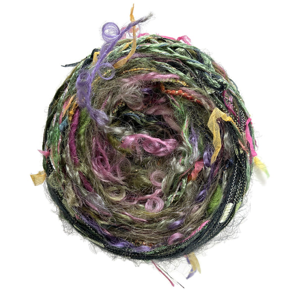 Olive w/Mauve  FUSION Yarn