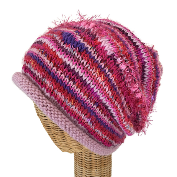 Slouchy Hat Pink FUSION