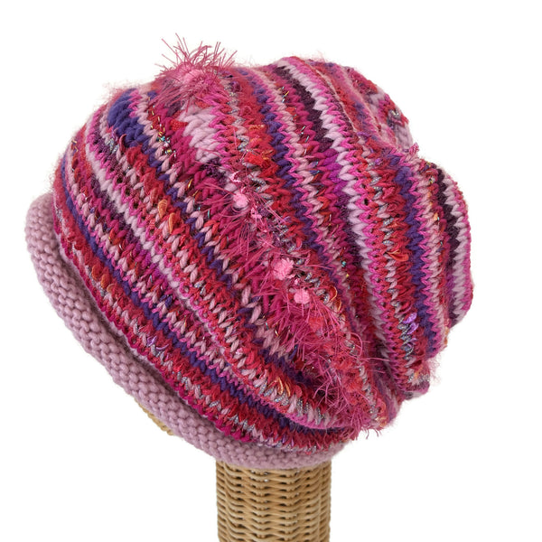 Slouchy Hat Pink FUSION