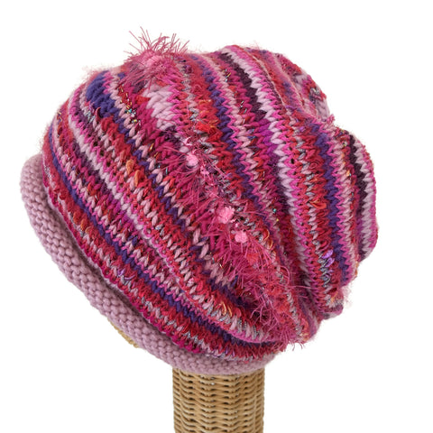 Slouchy Hat Pink FUSION