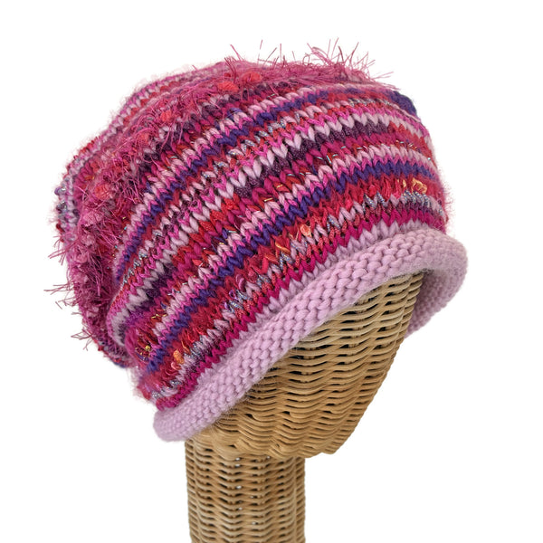 Slouchy Hat Pink FUSION