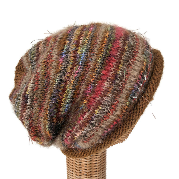 Brown Slouchy Hat