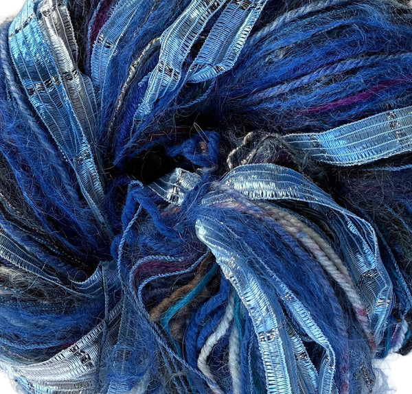 Blue FUSION Yarn - Buttermilk Cottage