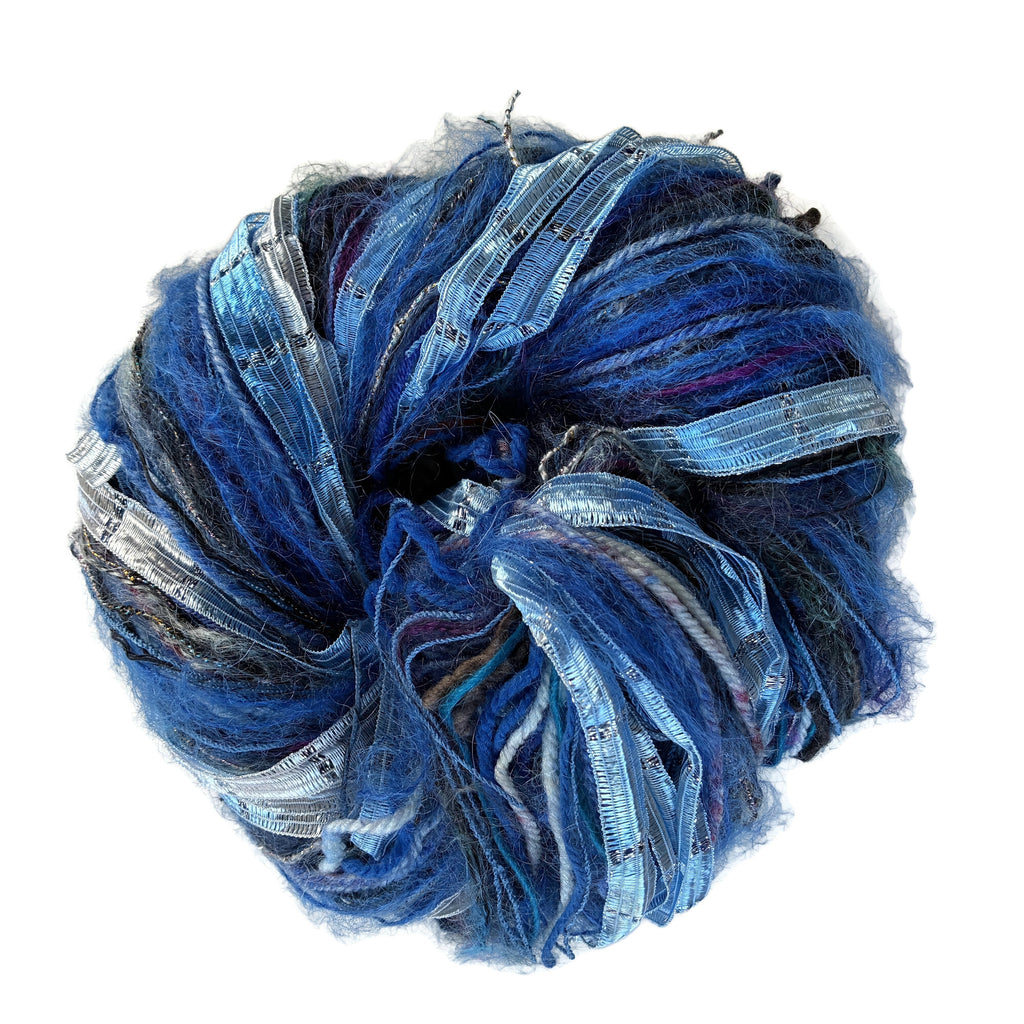 Blue FUSION Yarn - Buttermilk Cottage