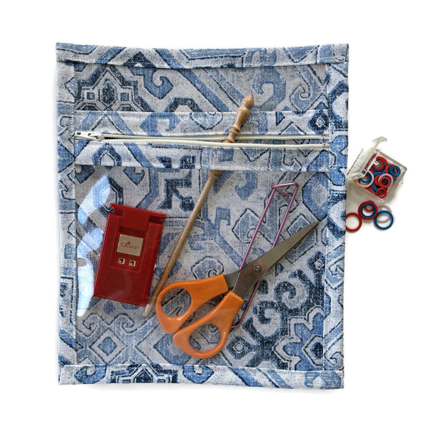 Accessory Bag Blue Graphic