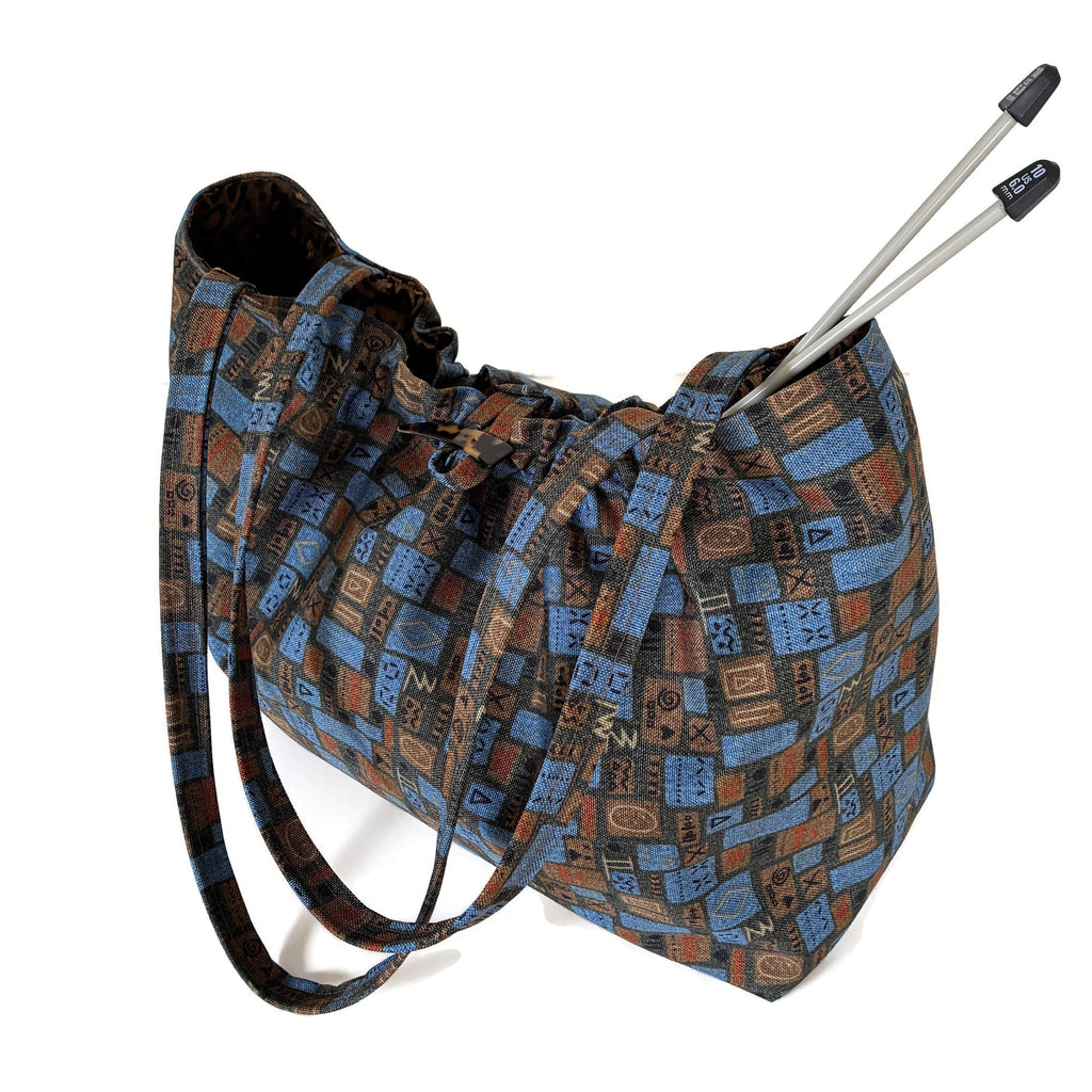 The Shoulder Knitting Bag - Buttermilk Cottage