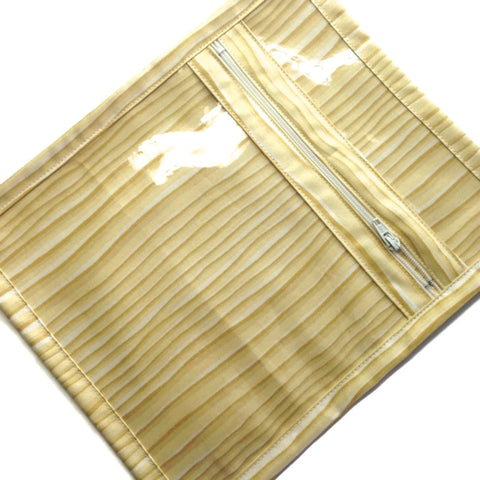 Accessory Bag Yellow Stripe
