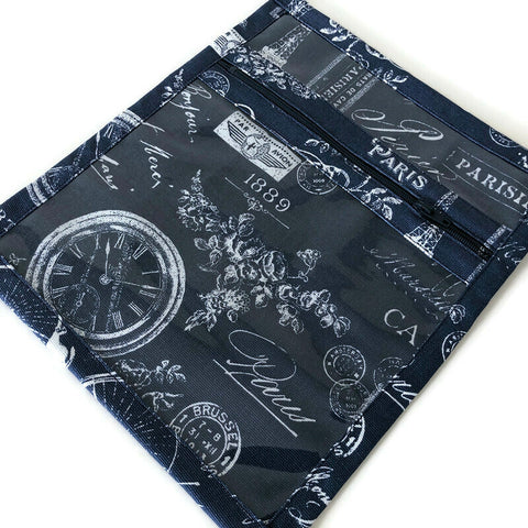Accessory Bag Navy French Icons