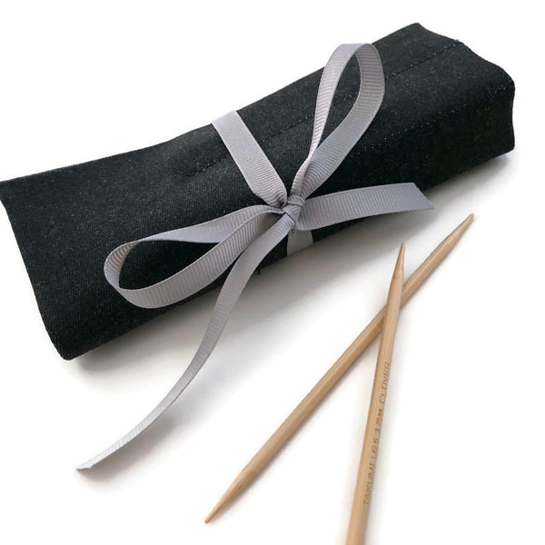 Sock Knitter's Needle Set Black Denim