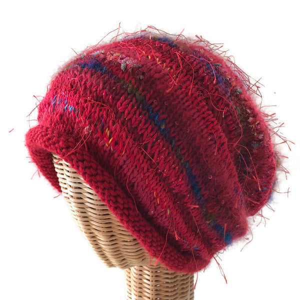 Slouchy Hat Red FUSION