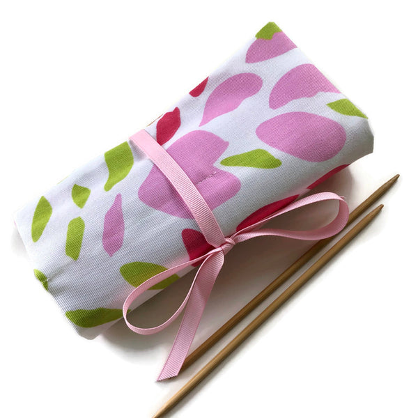 Double Point Needle Six OR Twelve Pocket Roll Up Anne Selke Fabric