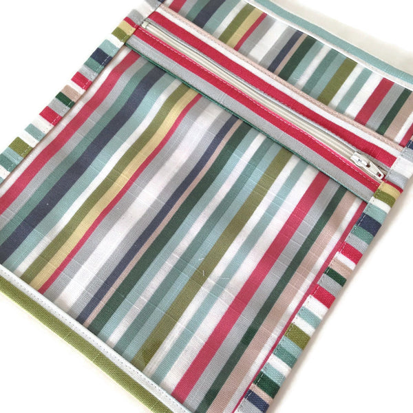 Accessory Bag Stripe Fabric