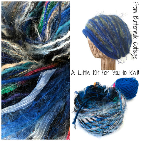 Blue FUSION Slouchy Hat Kit