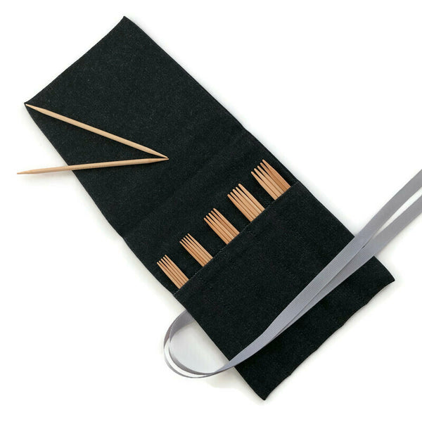 Sock Knitter's Needle Set Black Denim