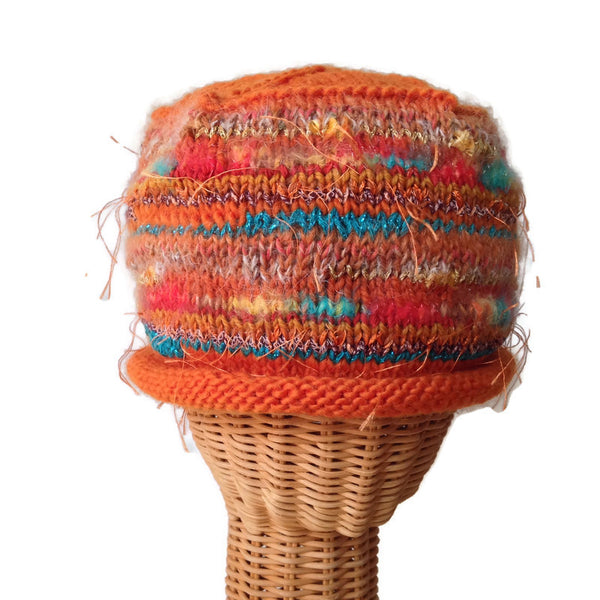 Beanie Cloche Orange FUSION - Buttermilk Cottage