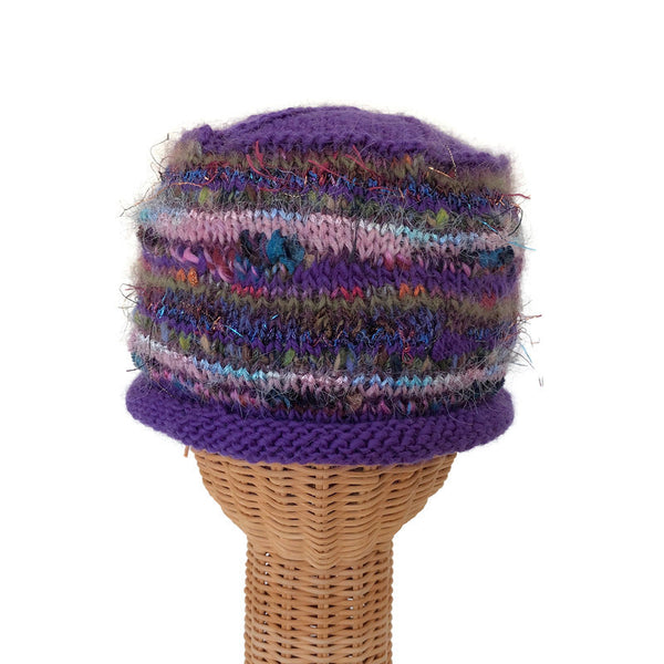 Beanie Cloche Purple FUSION