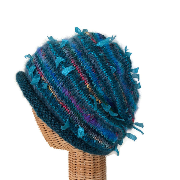 Slouchy Hat Teal FUSION