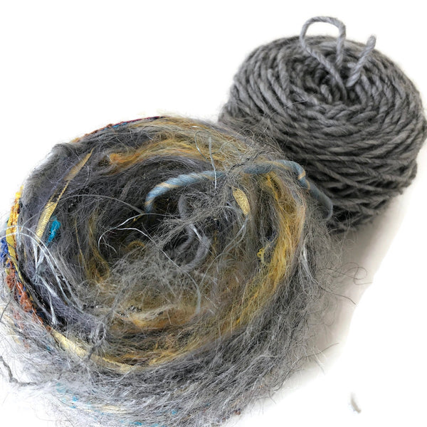 Gray FUSION Slouchy Hat Kit