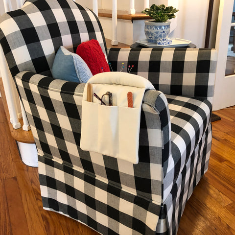 Tools Knitter's Armchair Caddy Choice of Fabrics