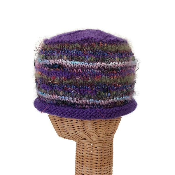 Beanie Cloche Purple FUSION