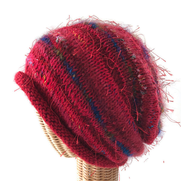Slouchy Hat Red FUSION