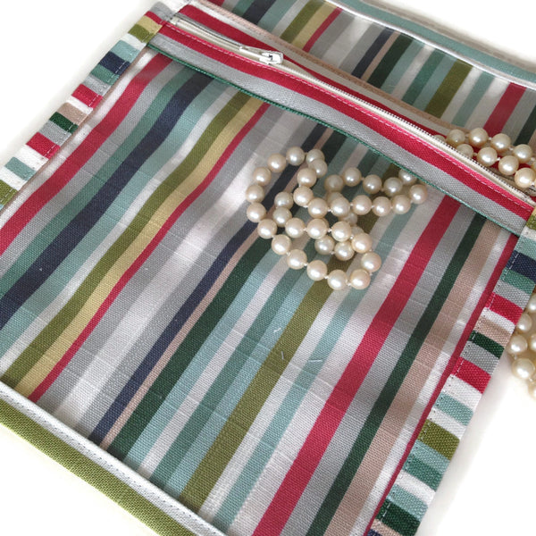 Accessory Bag Stripe Fabric