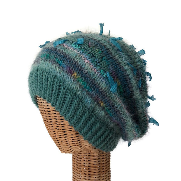 Slouchy Hat Aqua FUSION