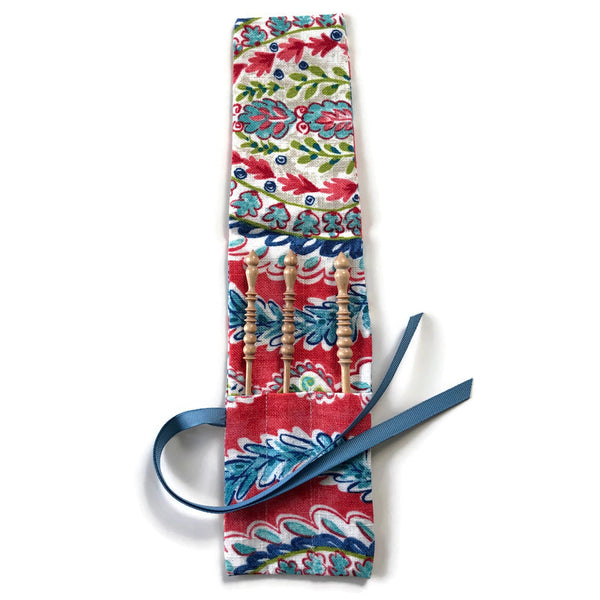 Crochet Hooks for Knitters Linen Ikat
