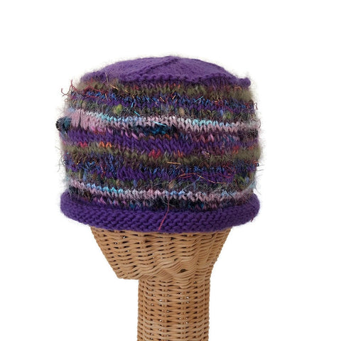 Beanie Cloche Purple FUSION